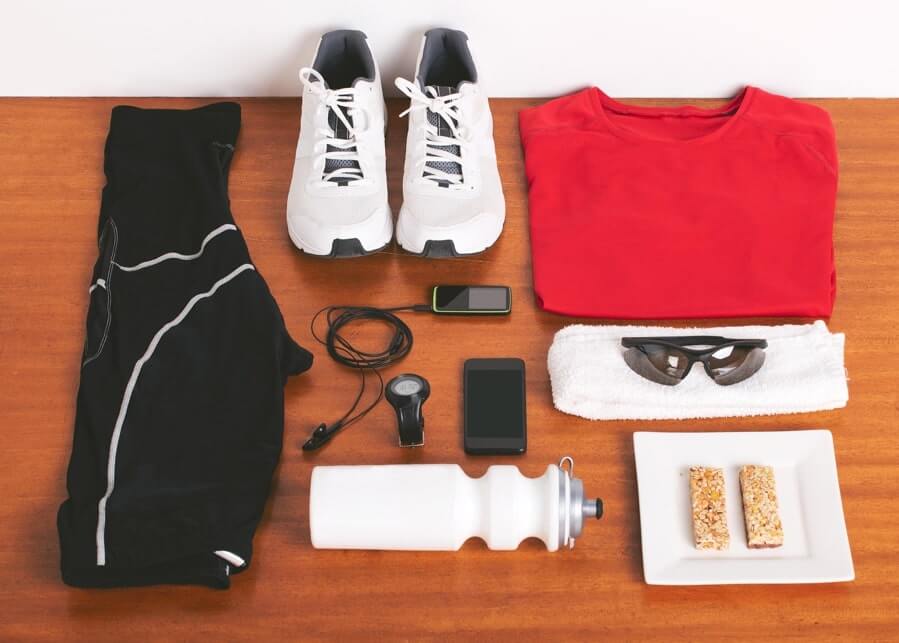 Kit essencial corrida