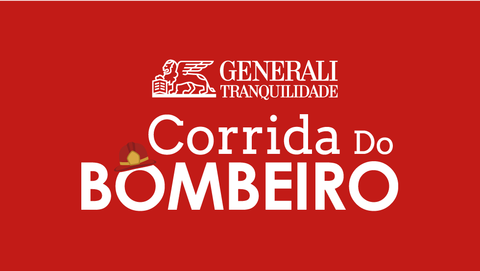 Logo Generali Tranquilidade e o da Corrida do Bombeiro