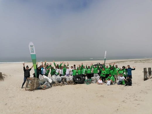 Limpeza de praia